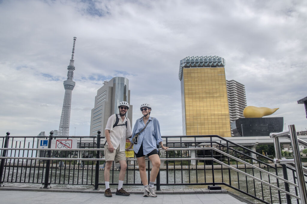 A view spot for Tokyo Skytree.