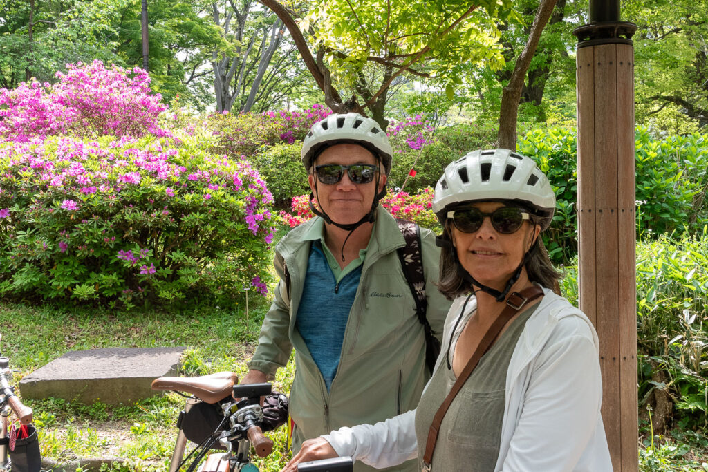 Relaxing break at Hibiya Park