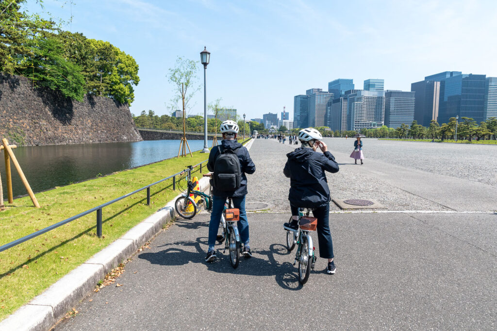 See the contrast of old and new at the Imperial Palace