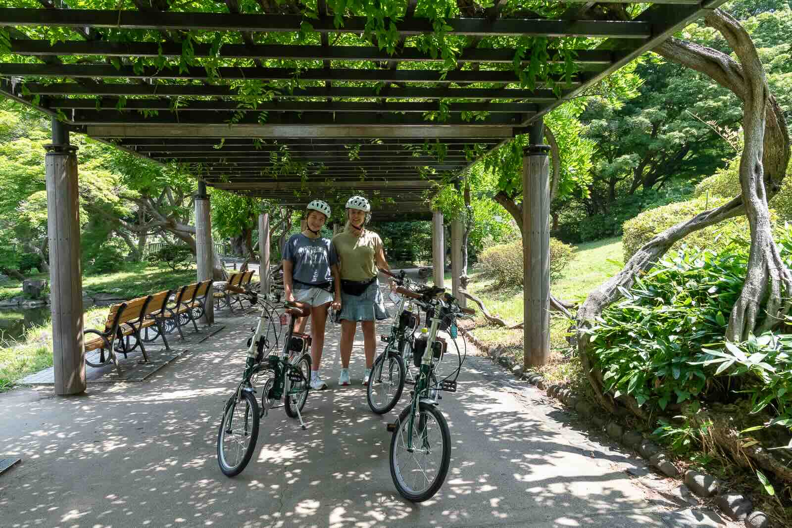 Get relaxed at a quiet park.
