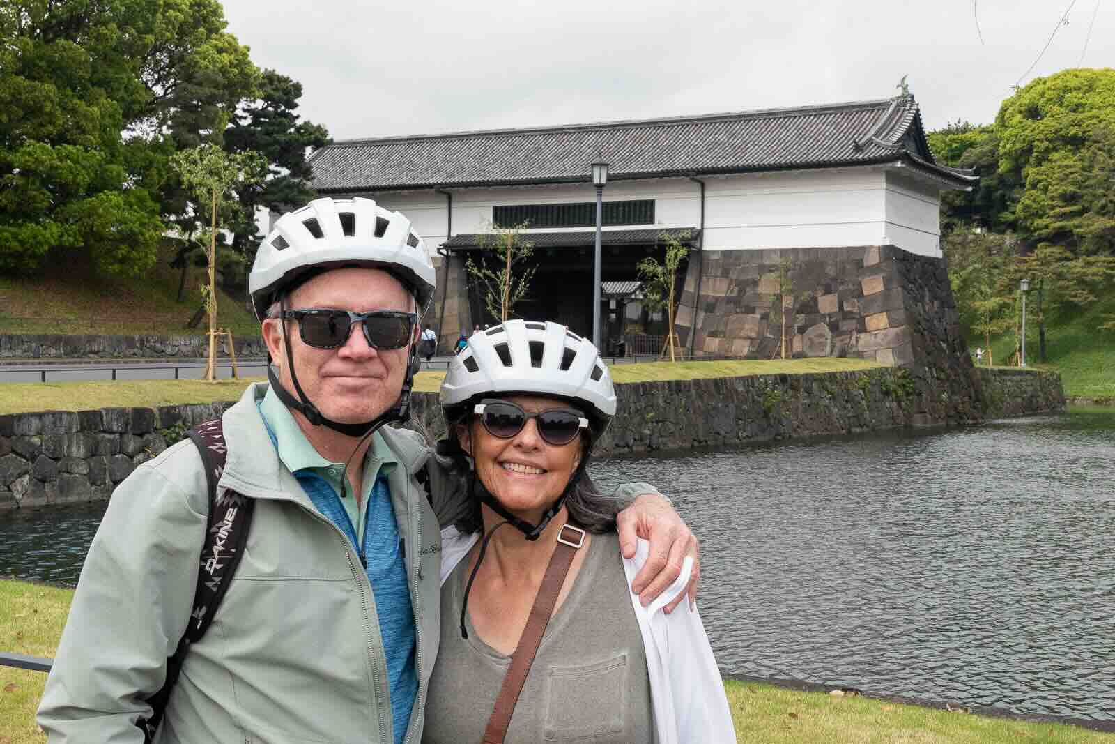 Enjoy the contrast of the old and new landscape at the Imperial Palace.
