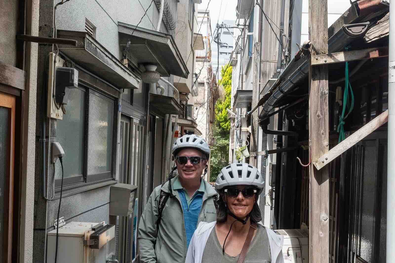 Strolling into the backstreet of Tokyo