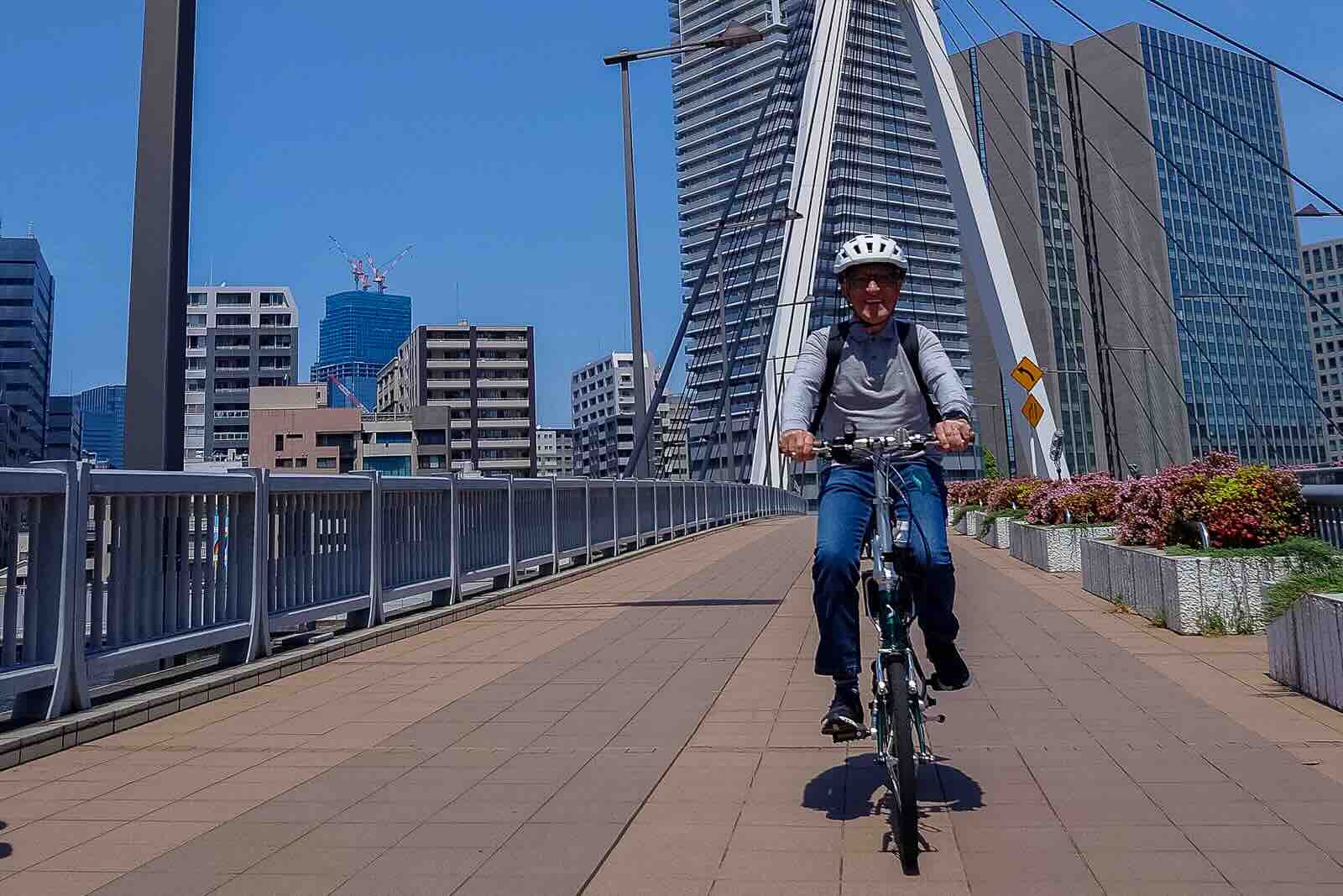 Ride on a bridge