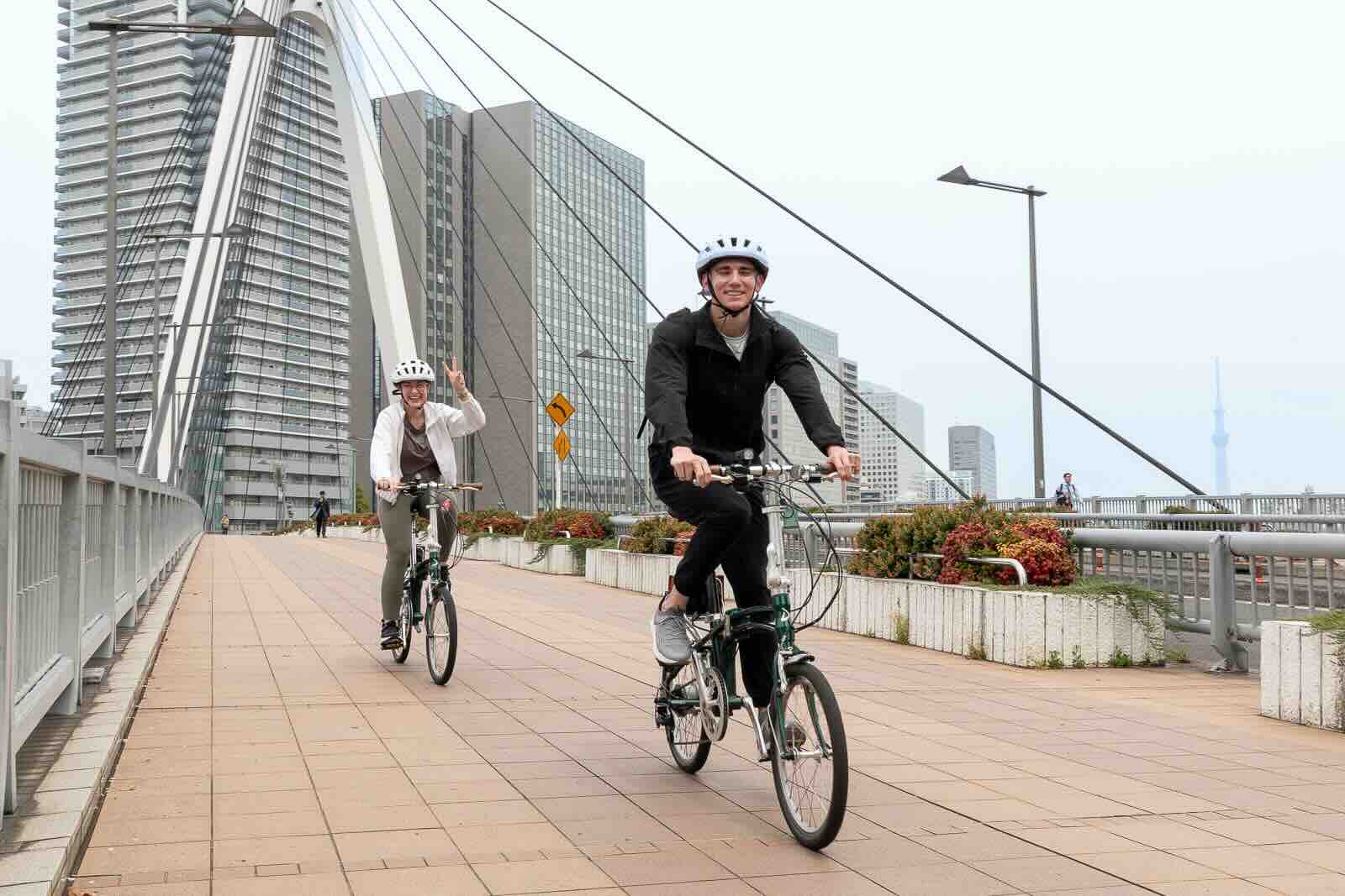 Ginza: See More, Stress Less Private E-Bike Tours Through Tokyo!