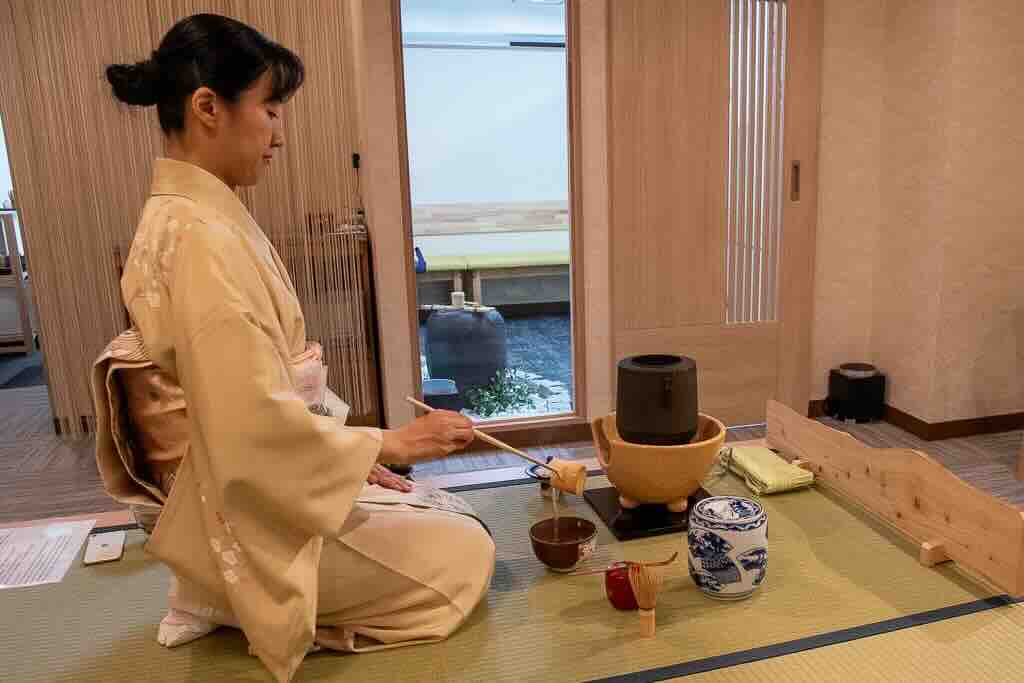 Tea Ceremony at Wasako.