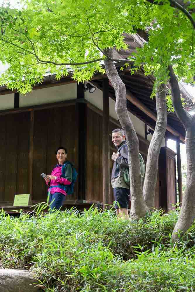 Strolling in a Japanese Garden
