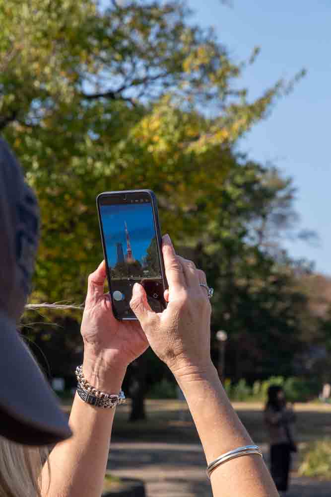 Can't miss capturing this moment.