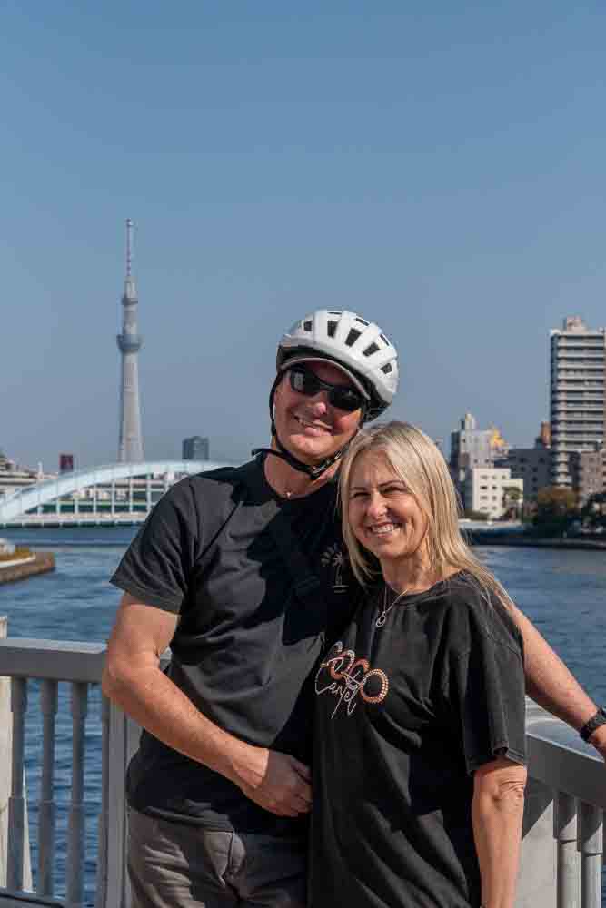 Enjoy the breeze on the bridge.