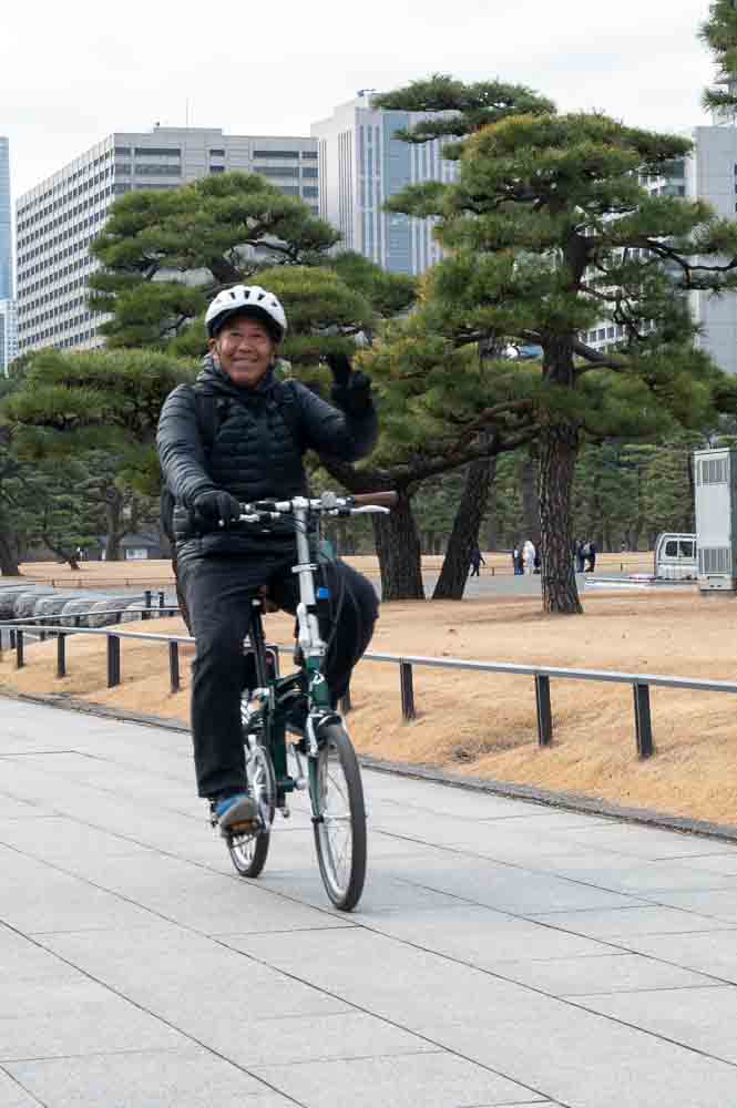 Go like a samurai on the great horse.