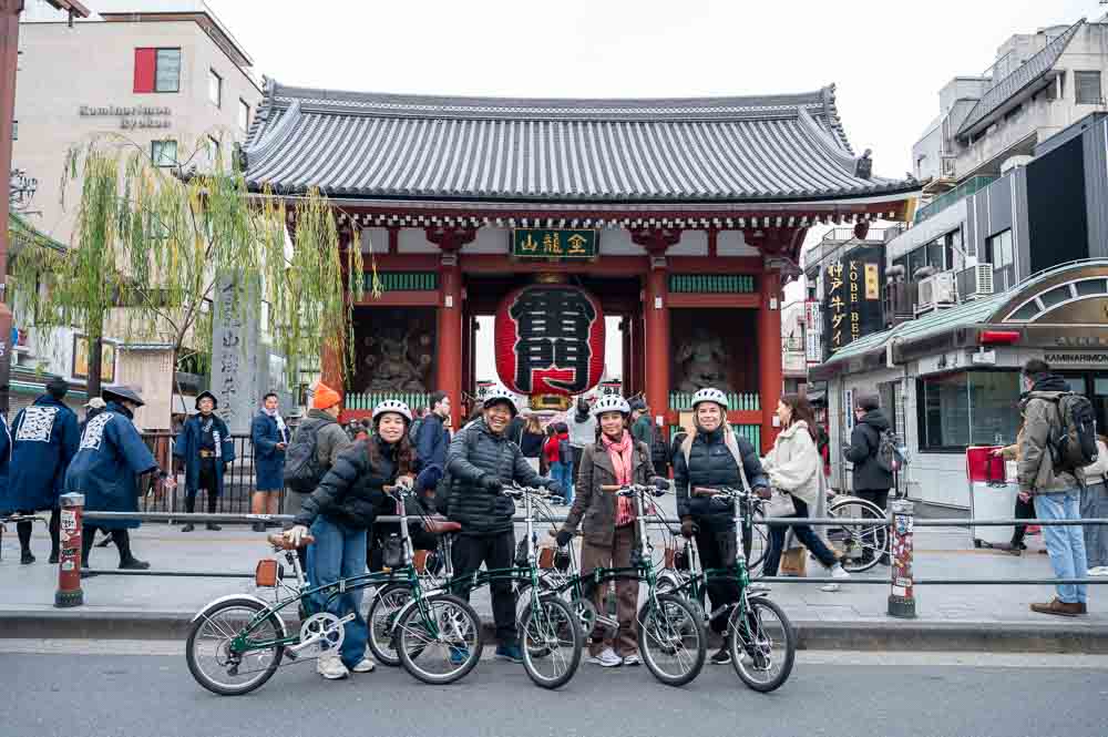 Asakusa: Explore Tokyo by Private E-Bike from Shrines to the Imperial Palace