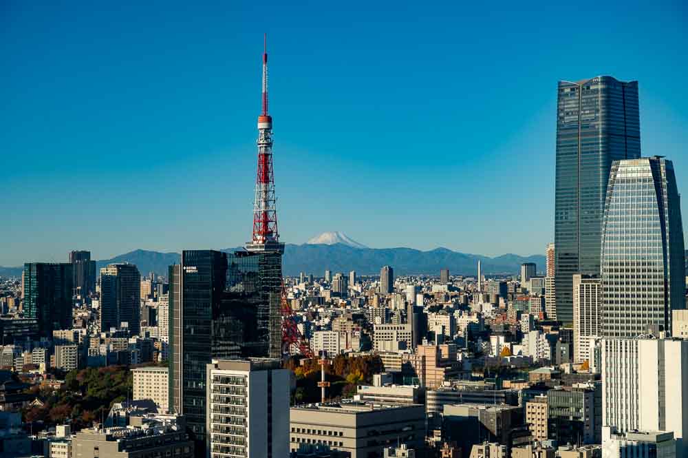 Mt. Fuji from Rooftops