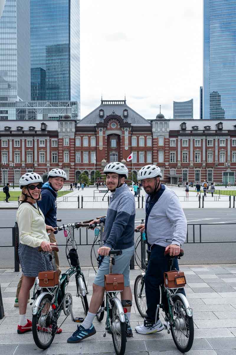 At Tokyo Station.